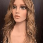 Long layers with curls around face.